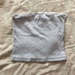 Blue Tilly’s tube top